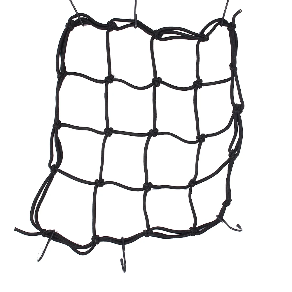 

New and high quality Motorcycle Elastic rope Helmet Storage Mesh Large capacity luggage helmet nets with Six hooks