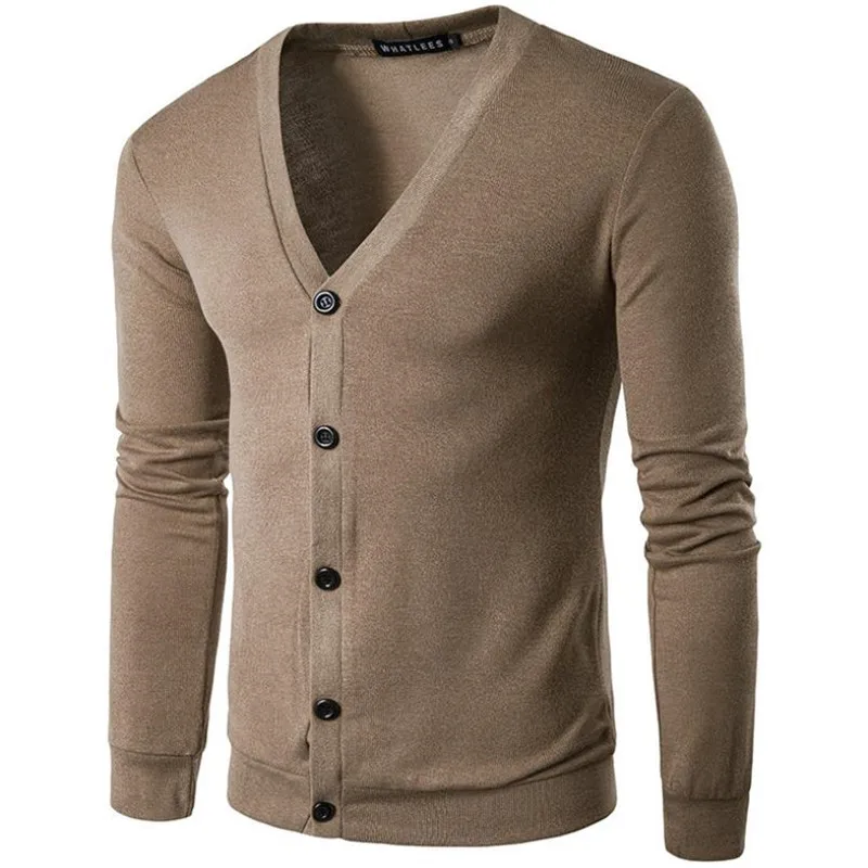 Мужской Хлопковый свитер повседневный пуловер с длинными рукавами Осень-зима 2019