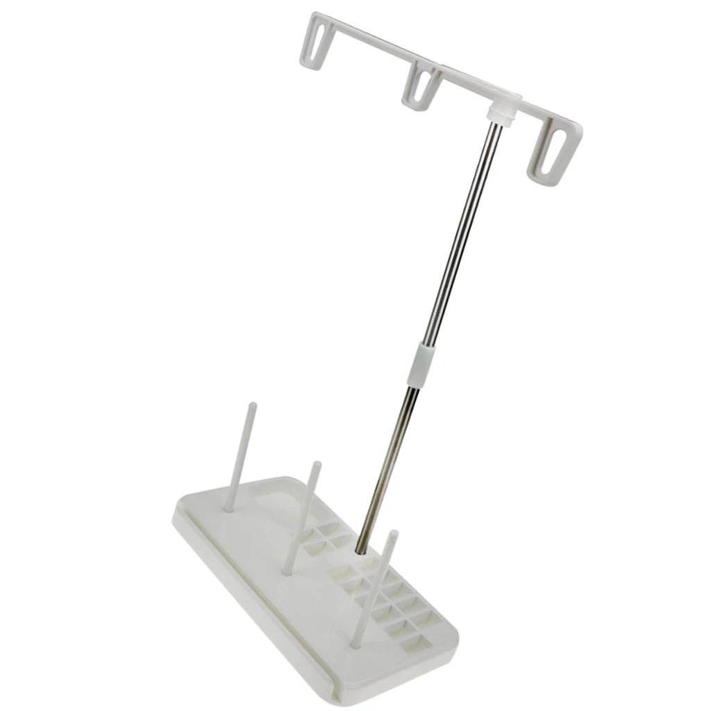 

Three Cone Spools Embroidery Thread Holder Stand Sewing Machines Accessories