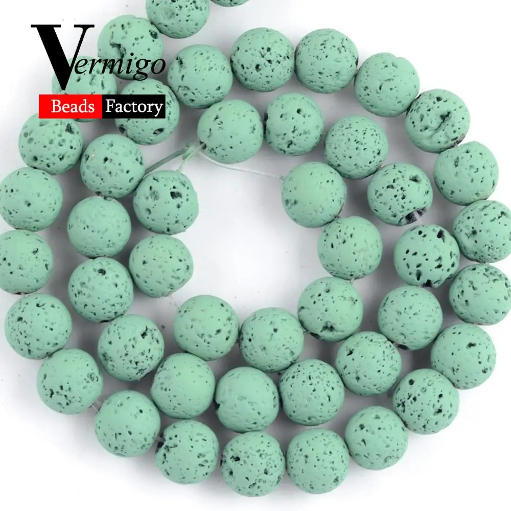 Круглый светильник из натурального камня зеленый гематит лавы для изготовления