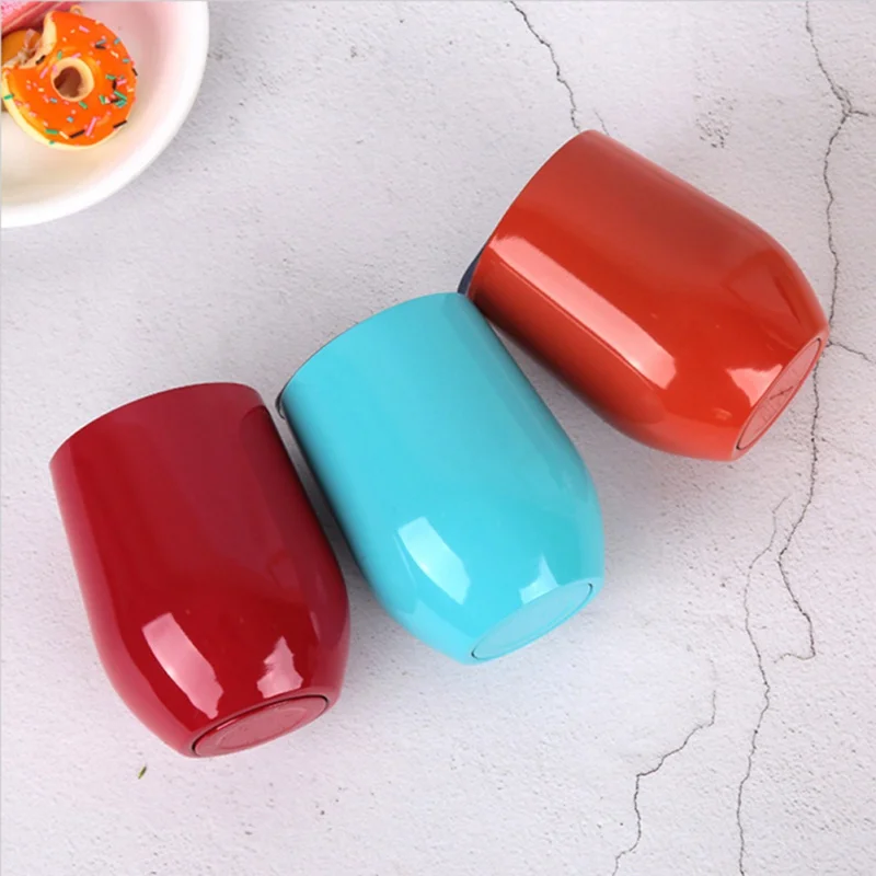 Чашка из яичной скорлупы чашка нержавеющей стали в форме для кофе воды пива