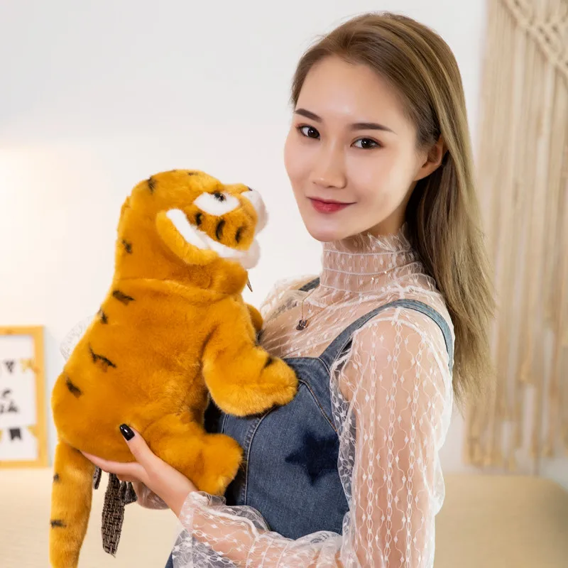Моделирование Мягкие Тигры плюшевые игрушки забавные мягкие животные тигр куклы