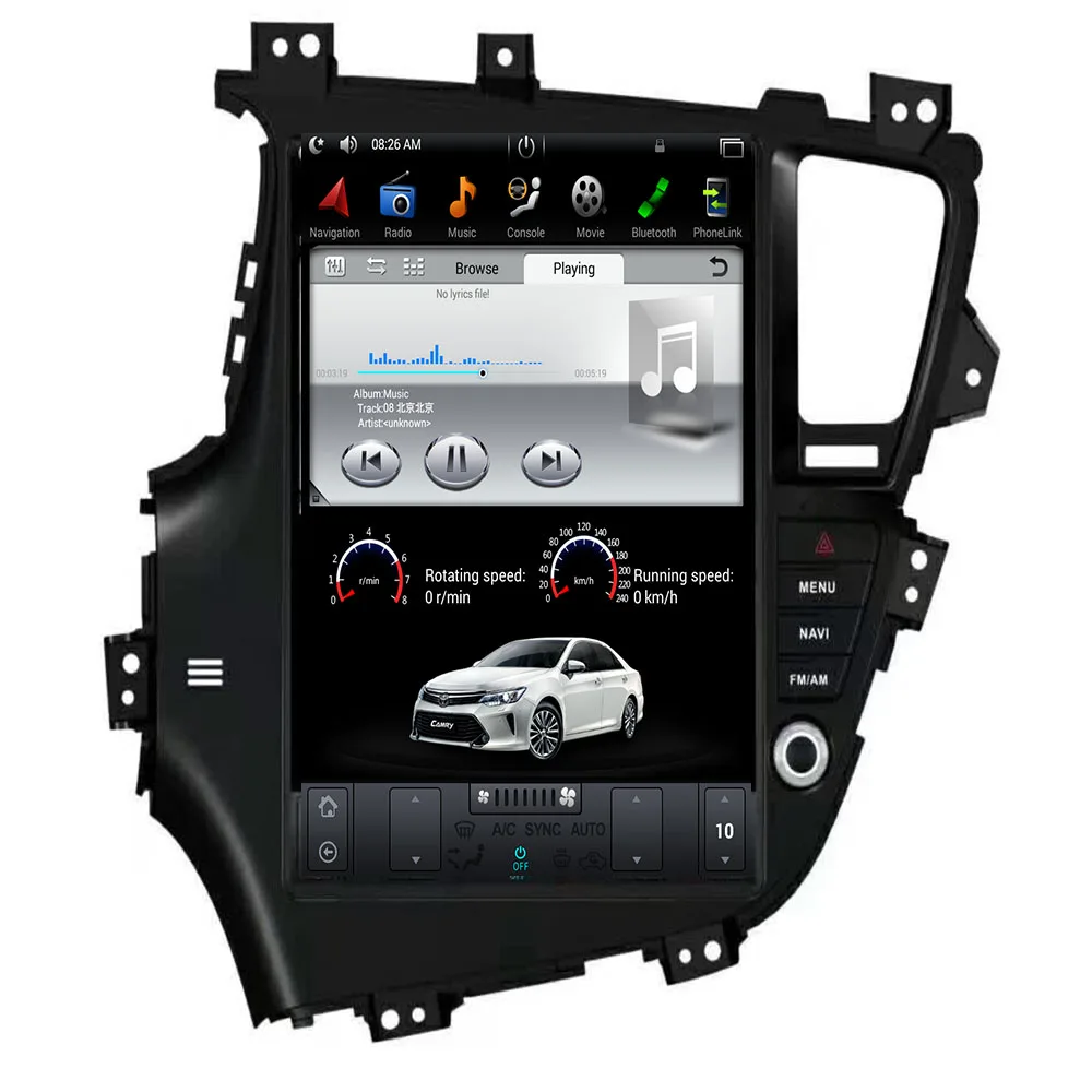 Автомобильный DVD плеер Tesla 13 дюймов Android 9 0 подходит для KIA K5/optima 7 1 2011 2012 2013 2015