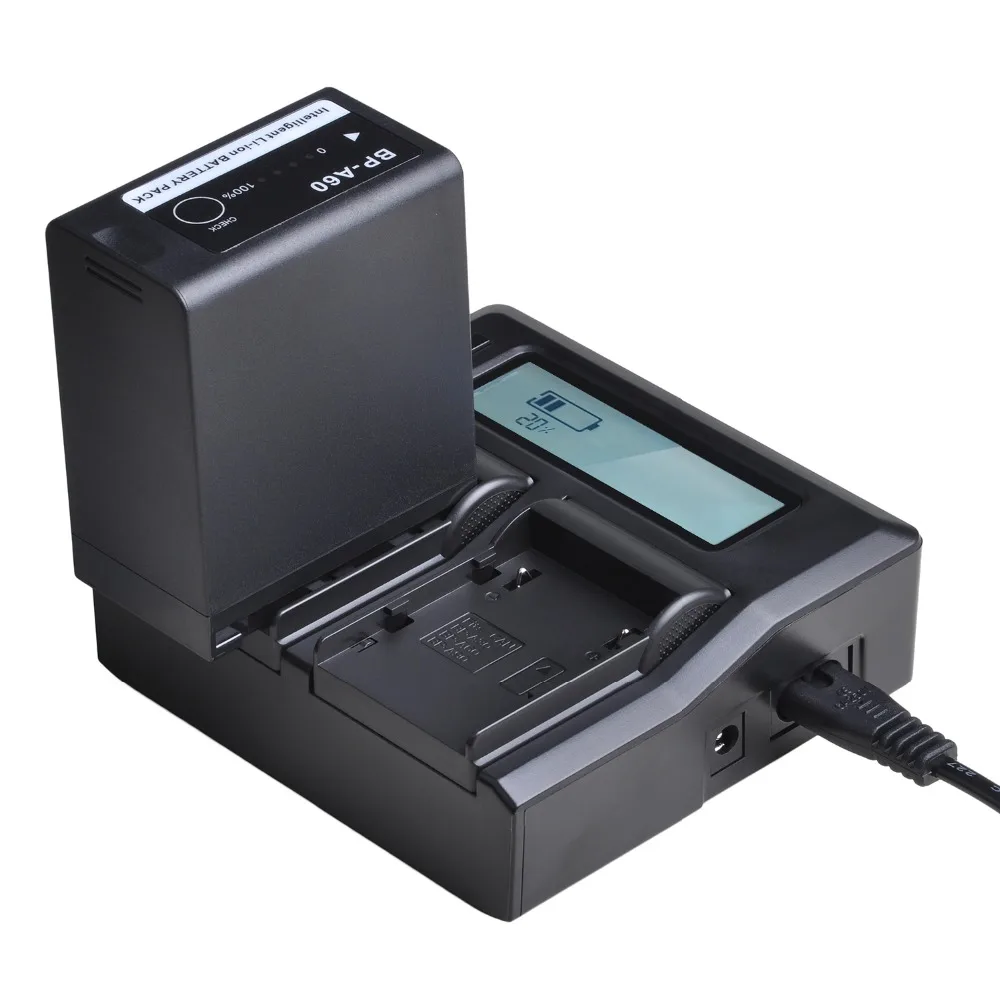 Аккумулятор 6800 мАч BP-A60 с зарядным устройством для Canon BP A60 EOS C200 PL C200B C220B C300 Mark II XF705 |