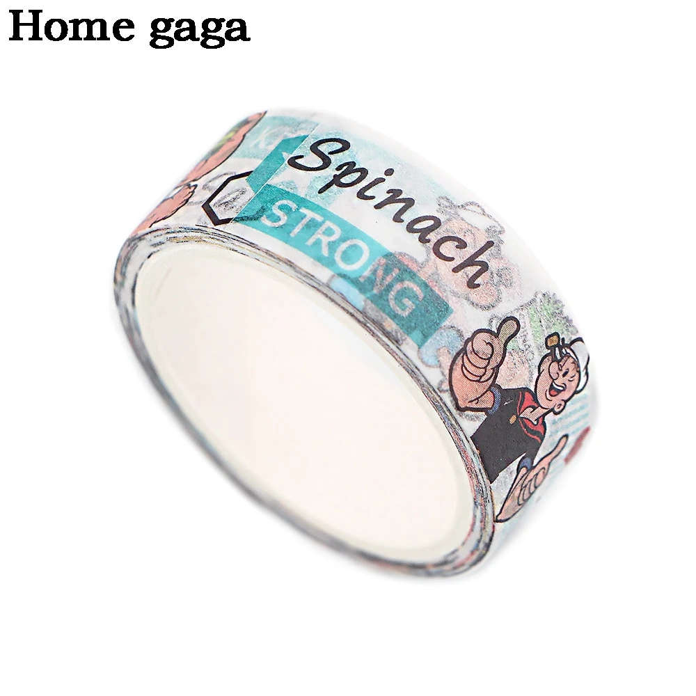 

D3206 Homegaga Cool Man Washi Tape Cute Decorative Adhesive Tape For Stickers Scrapbooking DIY Stationery Tape