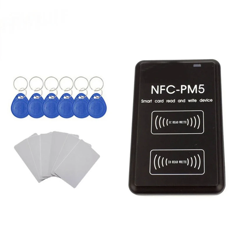 NFC RFID-считыватель, записывающее устройство Mifare-копировальное устройство для карт 14443A, интерфейс USB C, поддержка нескольких частот операционн...
