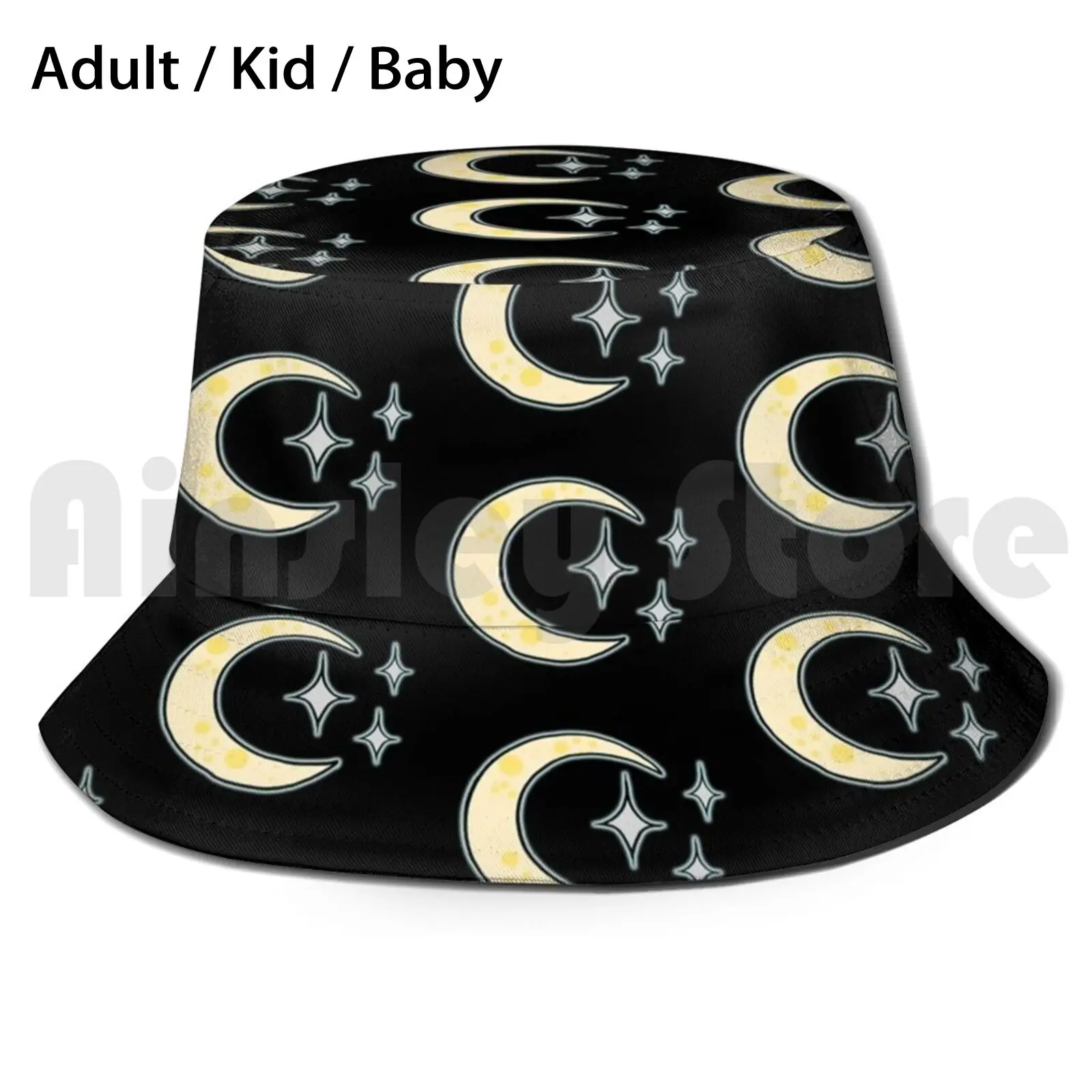 

Складная Солнцезащитная шляпа с УФ-защитой, Луной и звездами