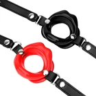 Силиконовое уплотнительное кольцо EXVOID с заглушкой для рта, интимные игрушки для пар, товары для интима, БДСМ, связывание, сдерживание губ