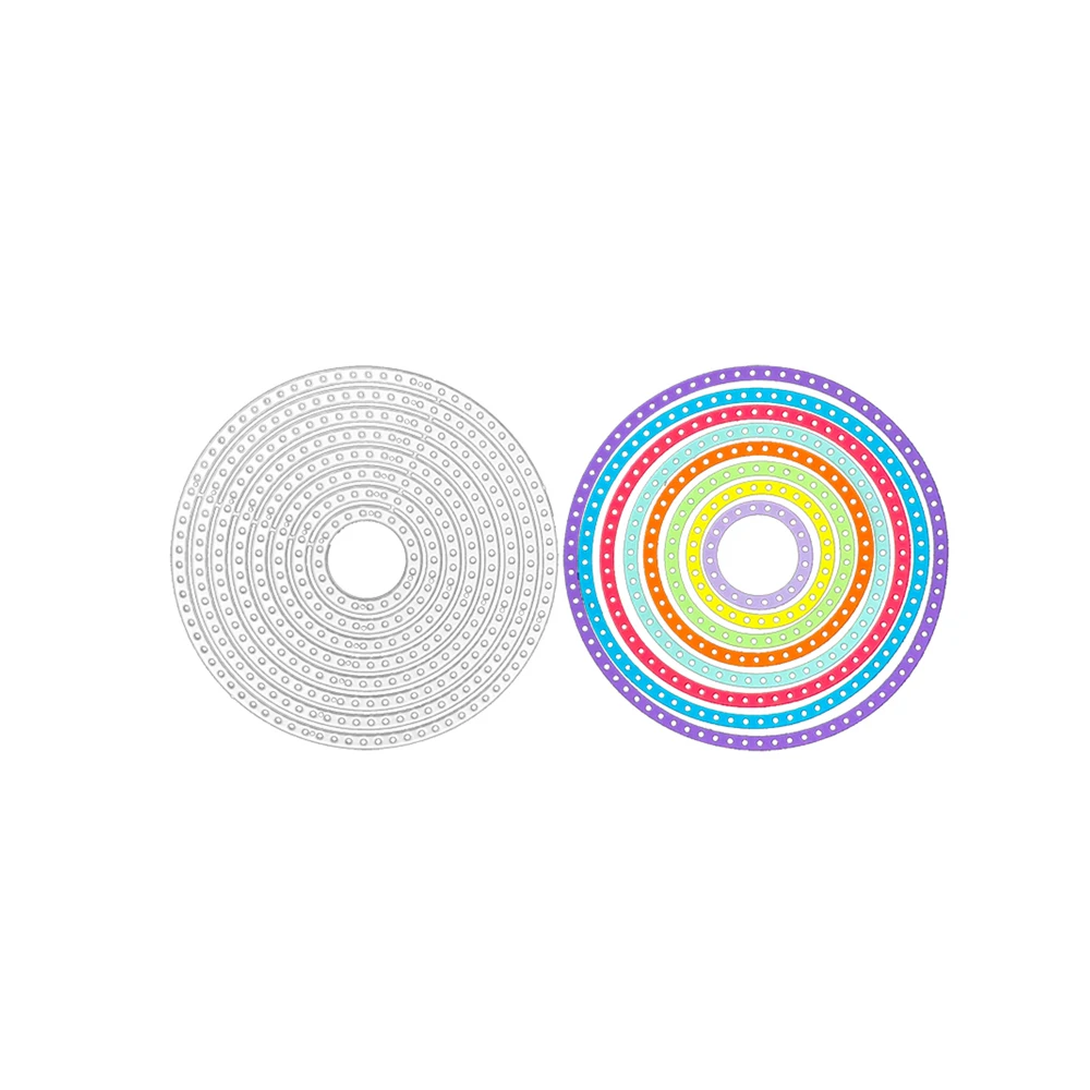 

Julyarts рамка круглые формы для изготовления открыток украшение для дневника шаблон для тиснения Сделай Сам поздравительная открытка ручной ...