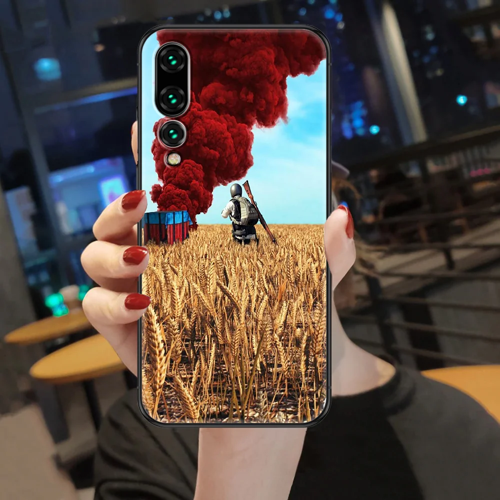 Чехол для телефона Huawei P Mate Y3 Y9 10 20 30 40 Smart Z Pro Lite 2017 2019 черный трендовый чехол Модный
