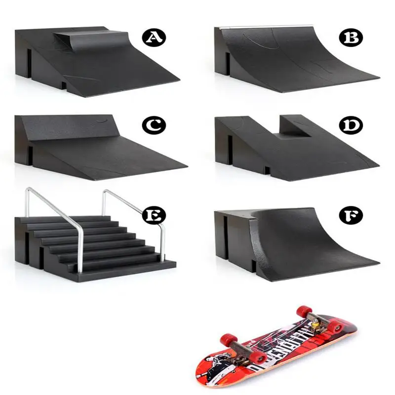 

Alloy Bracket Scooter Skate Park Fingerboard Board Ultimate Parks Children Fingertip Dance Floor Mini Skateboard Toys For Kids