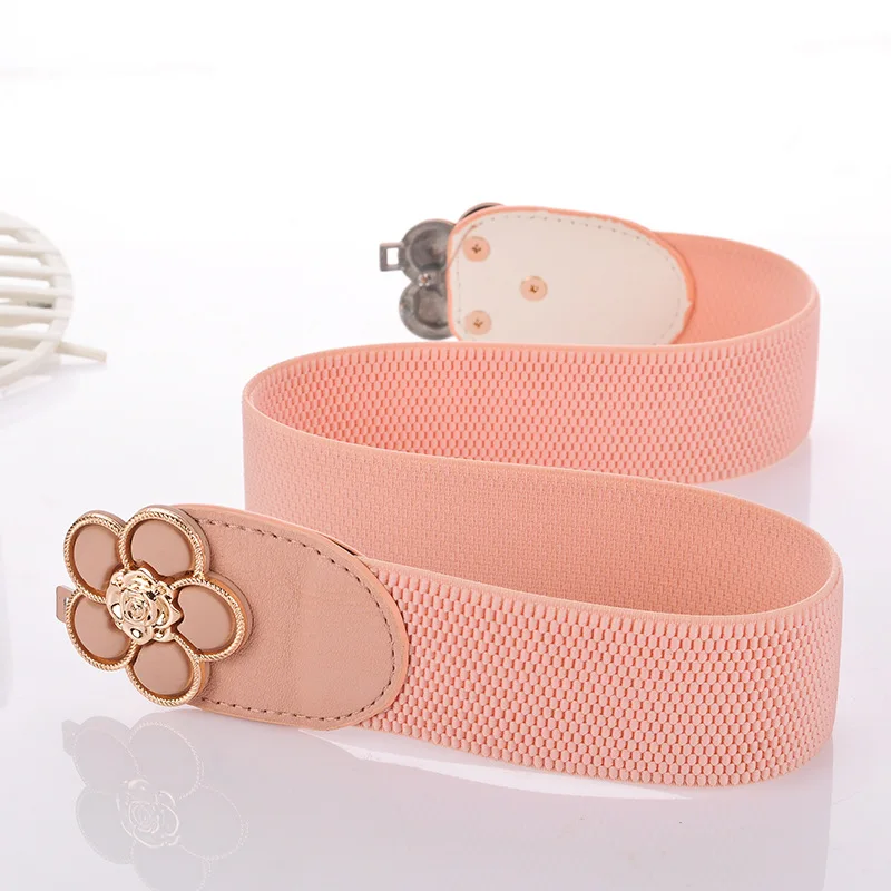 Разноцветное женское платье пояс на талии для девушек модный широкий