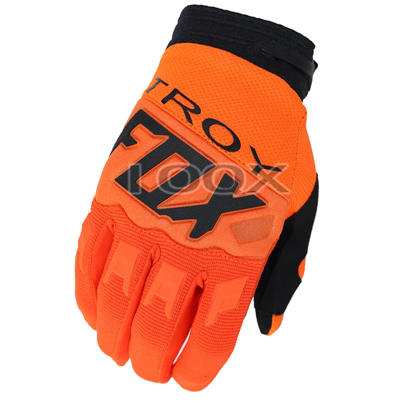 

Free Shipping Motorbike Scooter Black Orange 360 Dirtpaw Race Glove Motorcycle Gloves