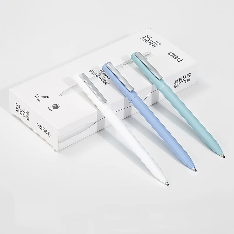 Оригинальная Xiaomi mi гелевая ручка Pen 9 5 мм без крышки пуля черная PREMEC гладкая