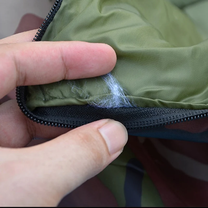 Ультра светильник кемпинг спальный мешок 400g армейская Военная камуфляжная сумка