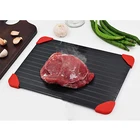Кухонная быстрозамораживаемая тарелка, поднос для размораживания и замораживания, подходит для мяса, овощей и других продуктов
