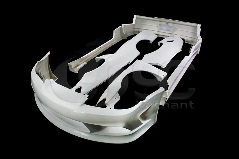 Стайлинг автомобиля FRP волоконное стекло кузов комплект подходит для 1999 2002 S15 Silvia