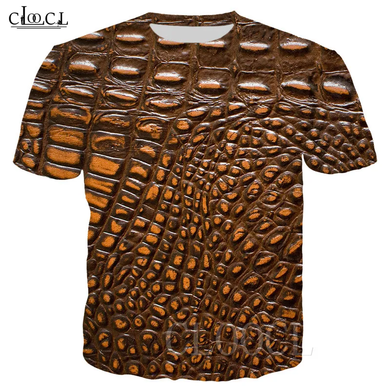 Футболка мужская с змеиным принтом винтажная тенниска коротким рукавом змеиная