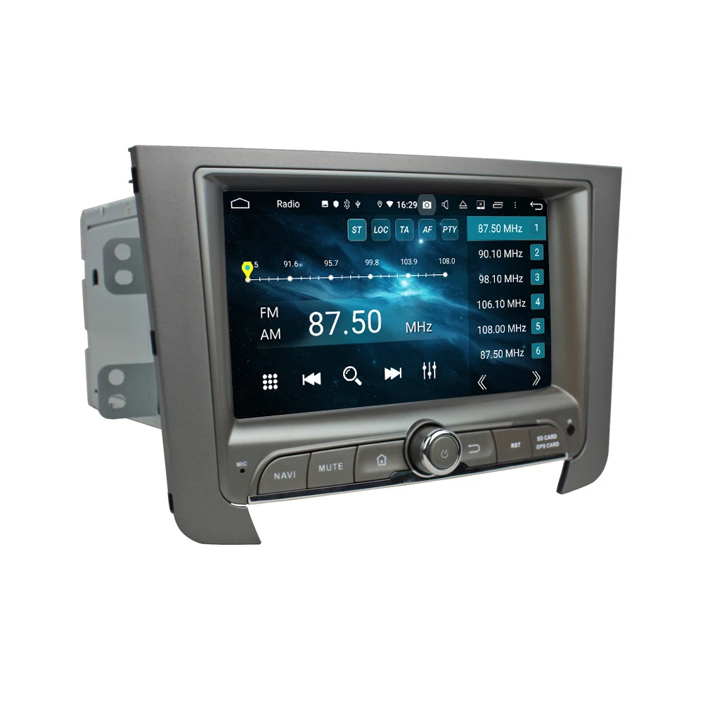 Android 9 0 Восьмиядерный 4 Гб ОЗУ 64 ПЗУ автомобильный DVD GPS навигатор мультимедийный