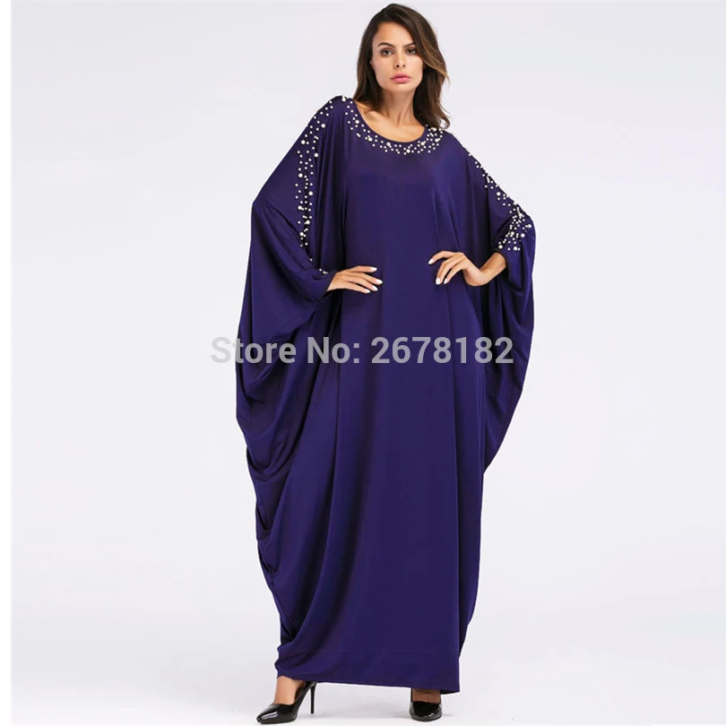 Женское платье-Кафтан размера плюс высокого качества в арабском стиле |