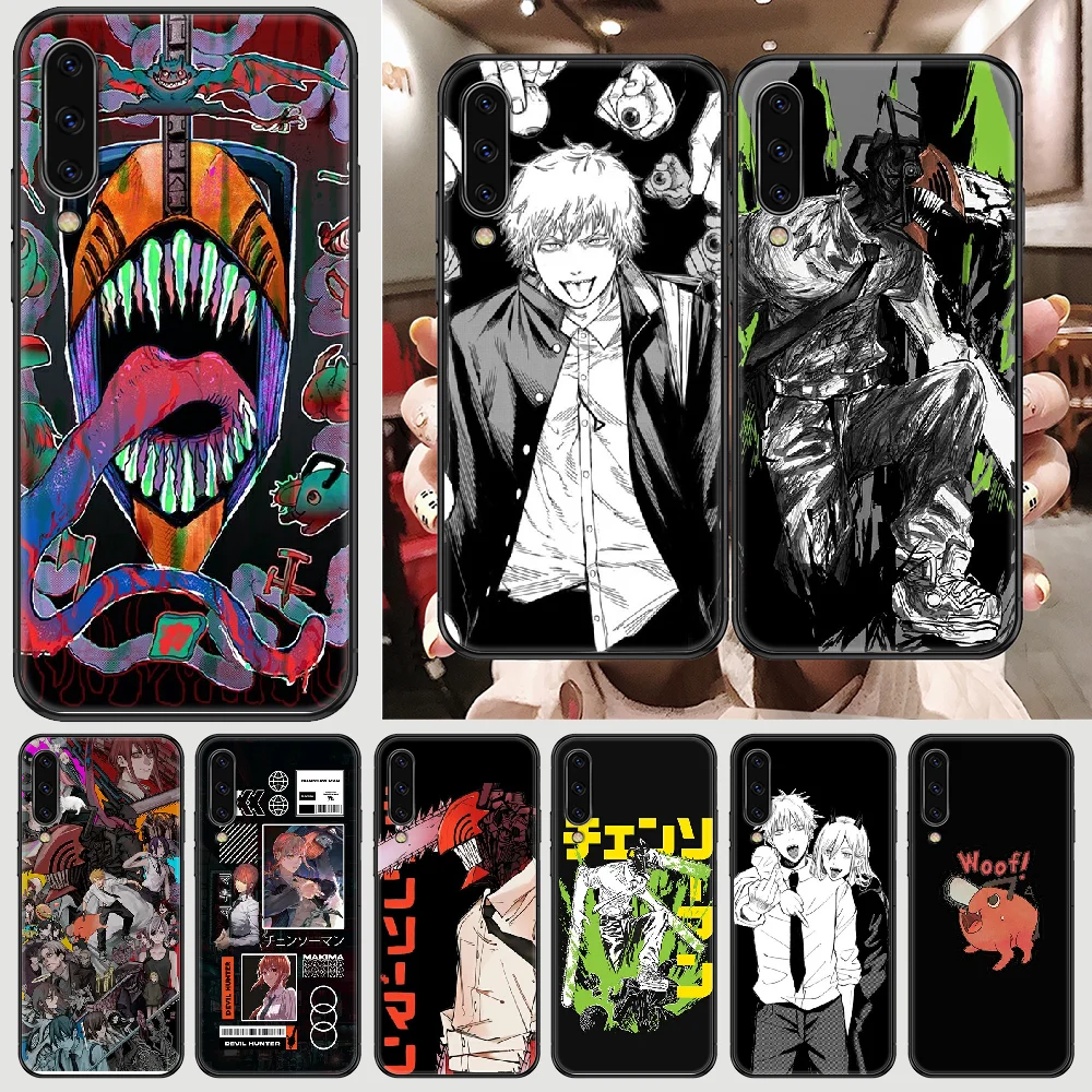 Чехол для телефона с принтом из аниме бензопилы Samsung Galaxy A 3 5 7 8 10 20 21 30 40 50 51 70 71 E S 2016