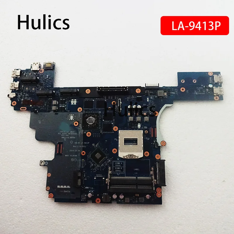 Материнская плата Hulics Original VALA0 LA-9413P для ноутбука Dell Latitude E6540 Precision M2800 материнская