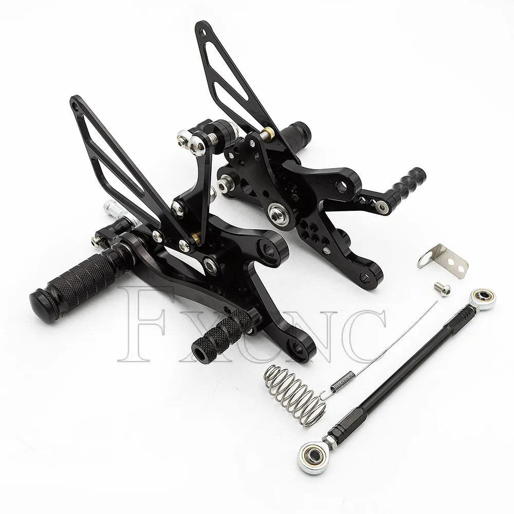 CNC Реверсивный GP Shift Rearset задний Набор для Yamaha YZF R1 04 05 2004 2006 регулируемая ножка Peg