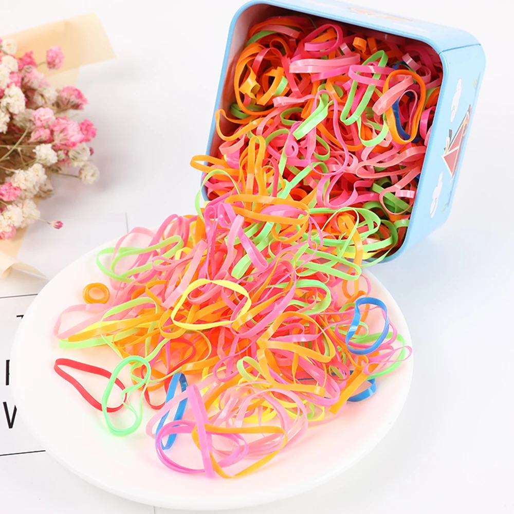 Резинки для волос одноразовые из ТПУ 700 шт./партия