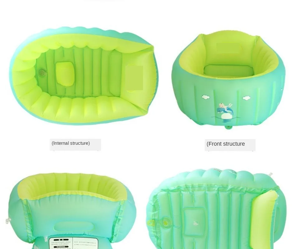 

New Baby Inflatable Bathtub PVC Comfortable Baby Bathtub Baby Bathtub Baby Baby Bathtub Baby Tub Bath Kids Bath Tub