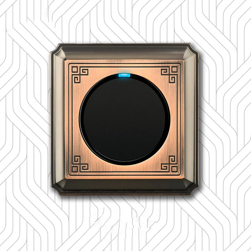 Кнопочный переключатель 1-4 клавиши двухсторонний из алюминиевого сплава с