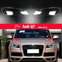 car headlamp lens lens auto shell cover for audi q7 2006 2007 2008 2009 2010 2011 2012 2013 2014 2015 car headlight shade