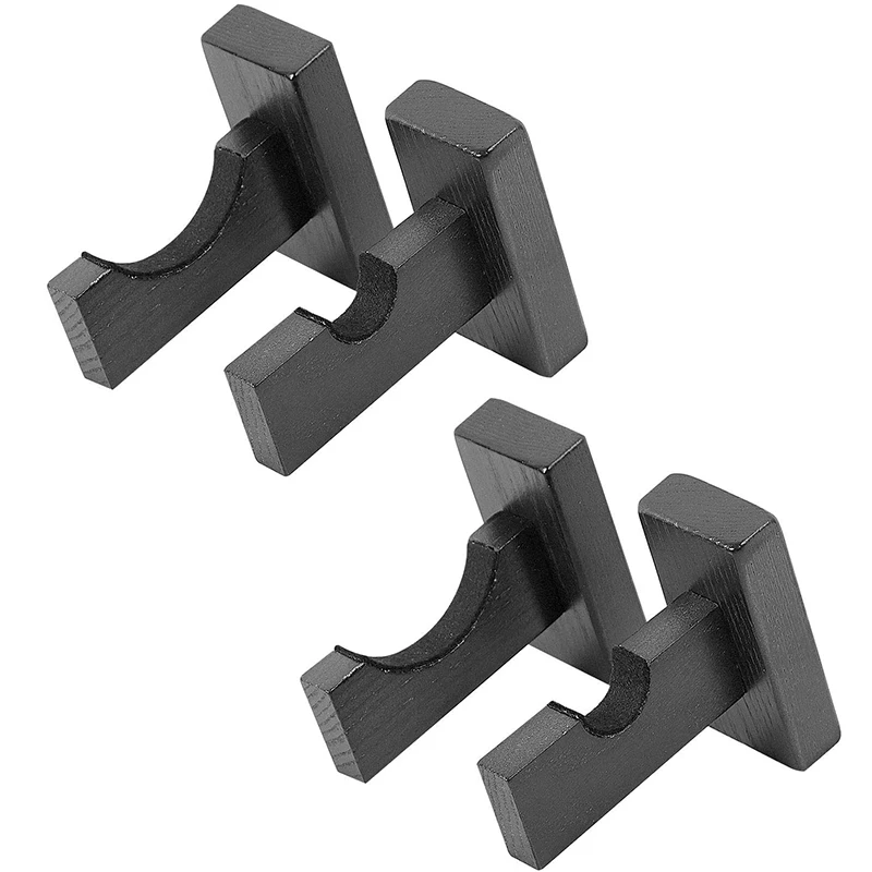 

4 PCS Baseball Bat Display Wall Mount, Protective Rack Brackets Hanger Baseball Bat Holder Case for Horizontal Display