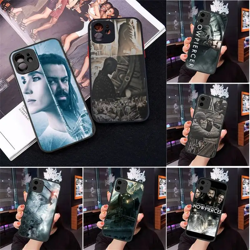 Чехол для телефона со снежным пирсинг фильмом ТВ любовью матовый прозрачный для iPhone 7 8 11 12 s mini pro X XS XR MAX Plus чехол
