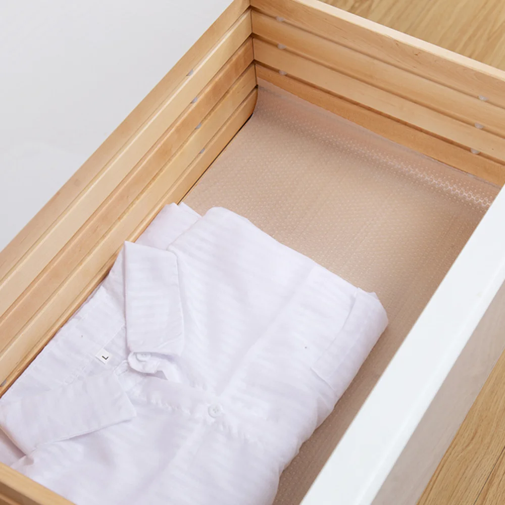 

2 Rolls of Household Mats Waterproof Refrigerator Mats Moistureproof Cushions