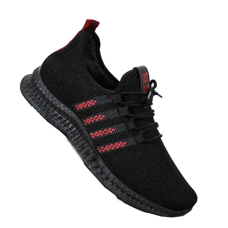 

2021 Men's Lightweight Summer Ultra-light Breathable Sneakers Walking Shoes Boys Sneakers Big Size Sneakers Men Running Shoes Y