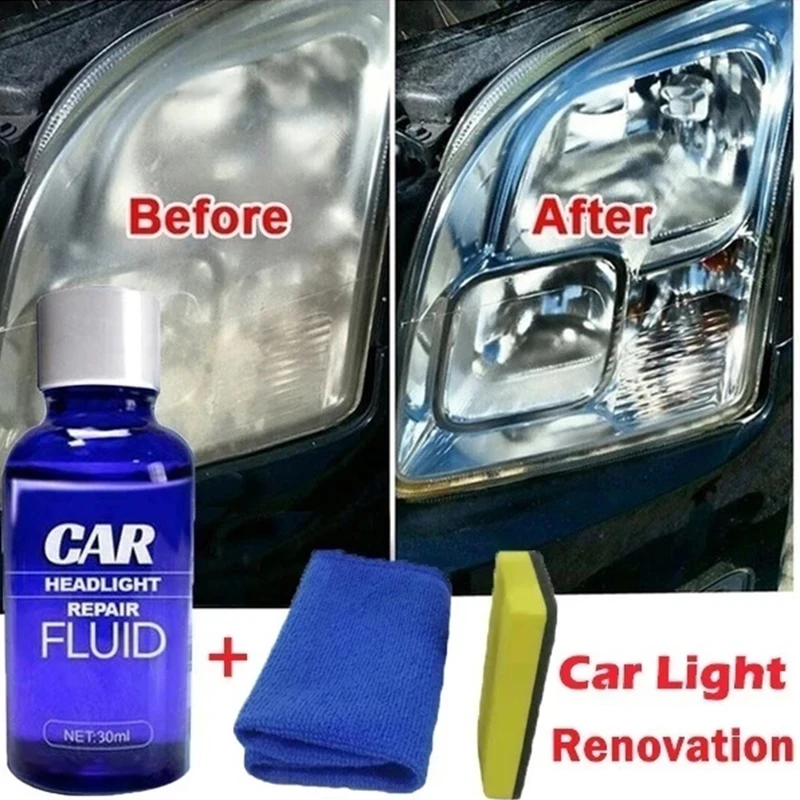 

Car Headlight Repair Liquid Polishing Anti-scratch And Maintenance Liquid Kit