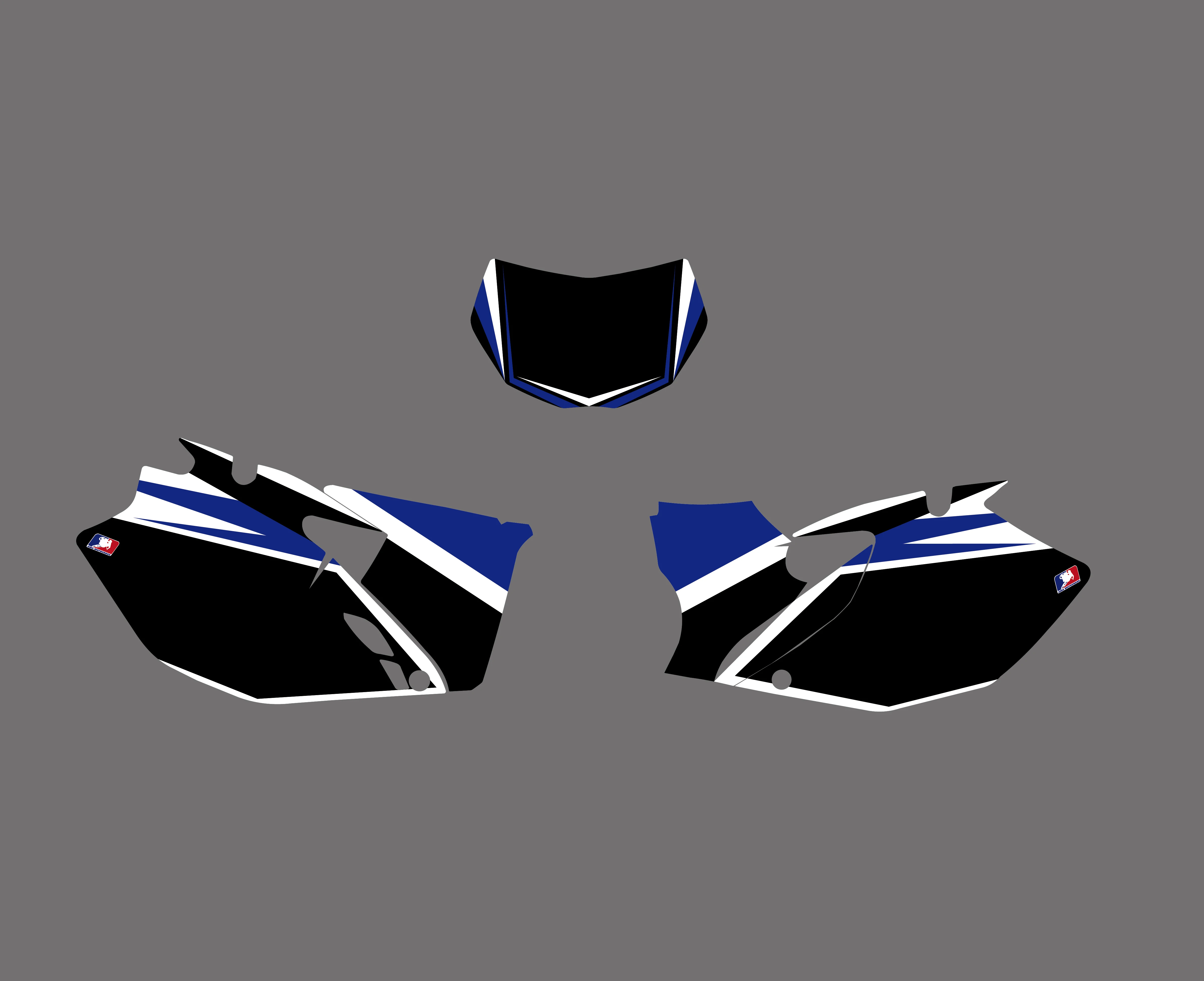 NICECNC подходящий фон графическая наклейка для Yamaha WR 250F 450F WR250F 2007-2012 2013 WR450F 07-2011