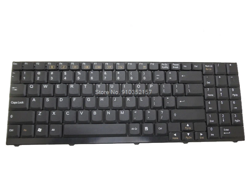 Клавиатура для ноутбука CLEVO D900 MP 03753SU 4305L Россия RU Новый черный|Клавиатуры| |