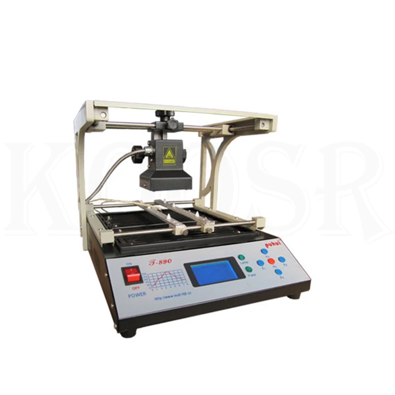 PUHUI T-890 T890 BGA двойная цифровая инфракрасная станция BGA/IRDA/IFR/SMD/SMT сварочная Базовая паяльная станция 220 В/110 В