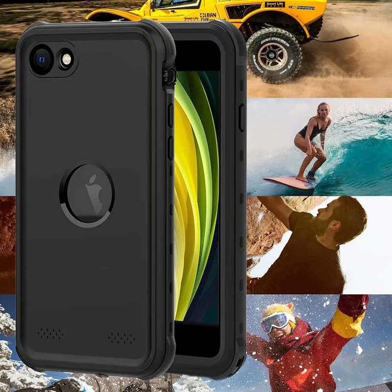 Водонепроницаемый чехол для телефона iPhone SE 2020 7 8 полная защита подводного