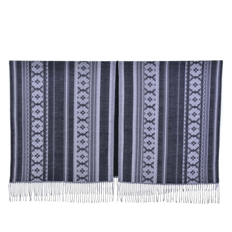 

Poncho And Caps Tassle New Fashion Winter Warm Cashmere Women Poncho Scarf Foulard Femme Wool Shawl Blanket All-match scarfs