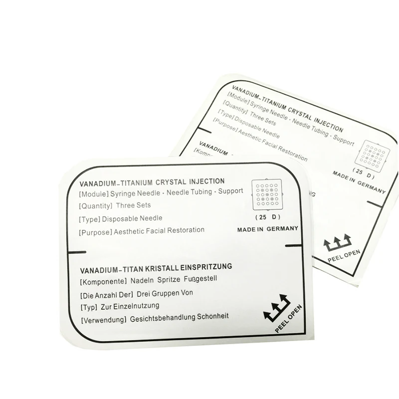 Одноразовые Иглы для мезотерапии аппарат ухода за кожей лица без иглы