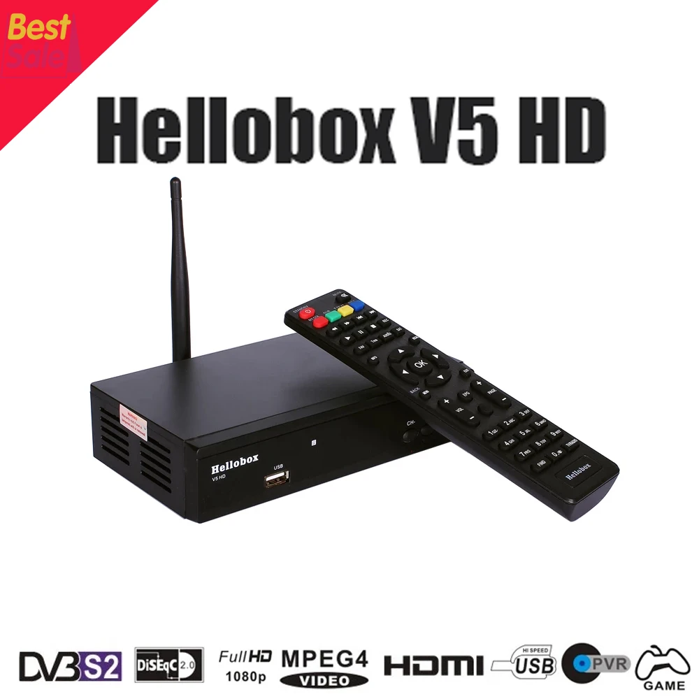 

Спутниковый приемник Hellobox v5 Hd Tv, полностью автоматический Dvb S2 тюнер, Встроенный цифровой ТВ-бокс, спутниковый приемник DVB Finder, Смарт ТВ-бокс