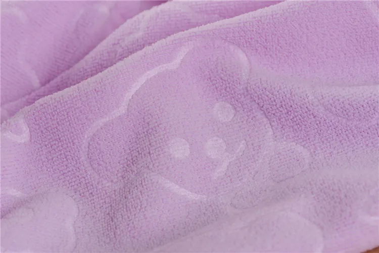 Нано ультратонкое волокно быстросохнущее полотенце медведь мультфильм поглотитель из микроволокна пляжные банные полотенца кухня чистые впитывающие полотенца