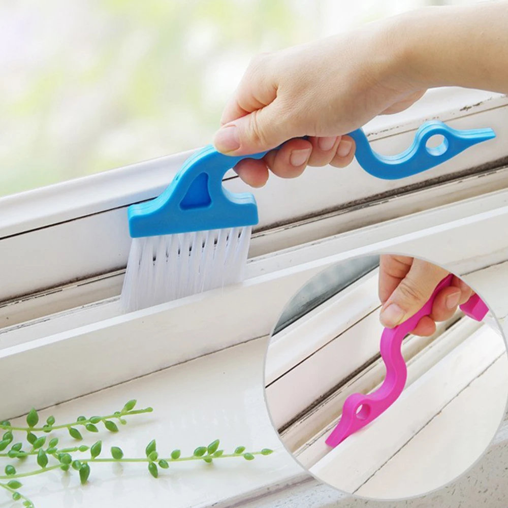 

1Pcs Multipurpose Window Slit Clearance Keyboard Gap Cleaning Brush Tile Groove Scraper Kitchen Sink Household Cleaning Tools HD
