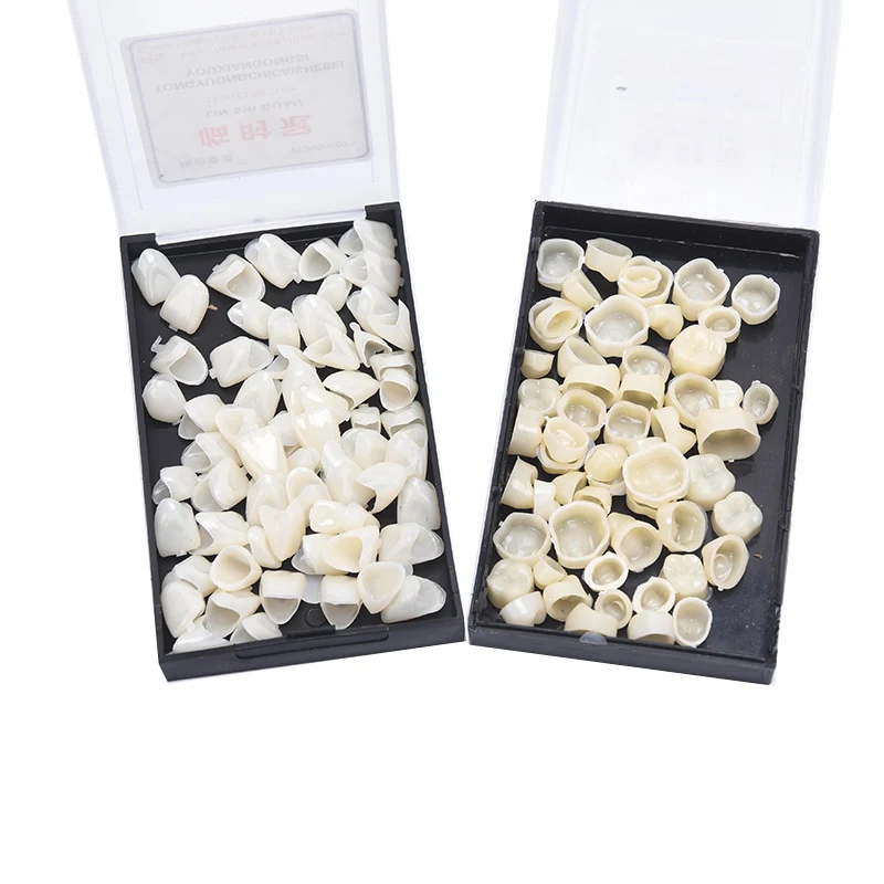 1 коробка стоматологические временные зубные короны задние и полимерные