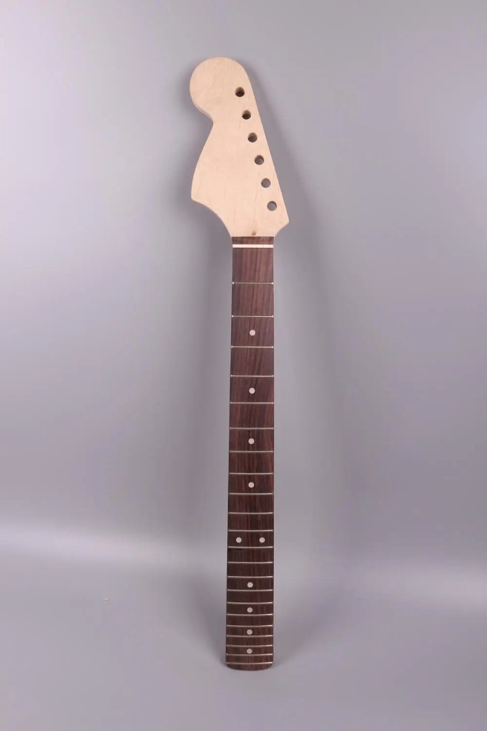 

left hand biger head unfinished electric guitar neck 25.5 inch Rosewood Fretboard 21 fret 22 ftre 24 fret all can make