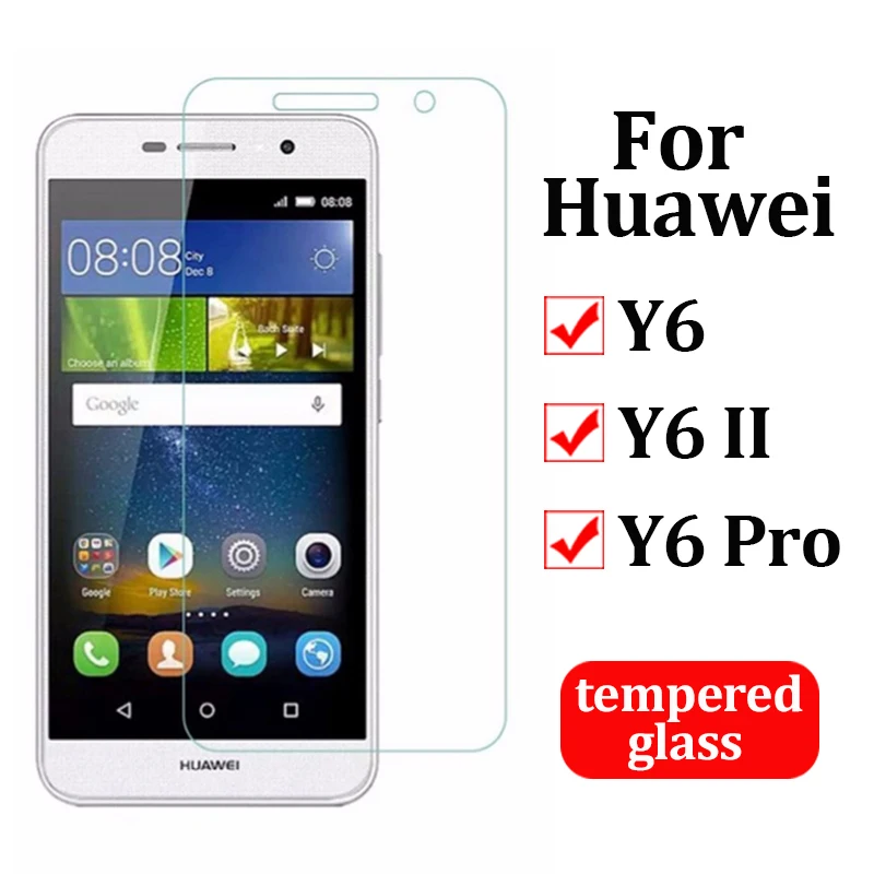 Защитное стекло для huawei y6 II протектор экрана huawei i y 6 pro дисплей huawey y6ii y6pro закаленное Броня huawei y6 защитное стекло