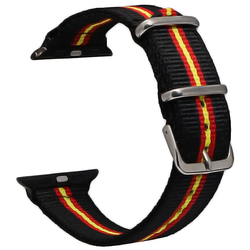 Ремешок для apple watch band apple watch 4 5 3 ремешок 44 мм/40 мм iwatch band 5 42 мм 38 мм correa pulseira нейлоновый ремешок для часов