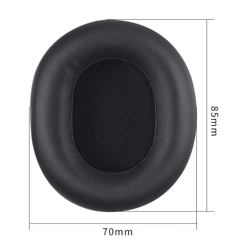 

Replacement Leather Mesh Ear Pads Cushion Cover Earpads Headband for-P-anasonic RP-HTX80B Headset Accessories